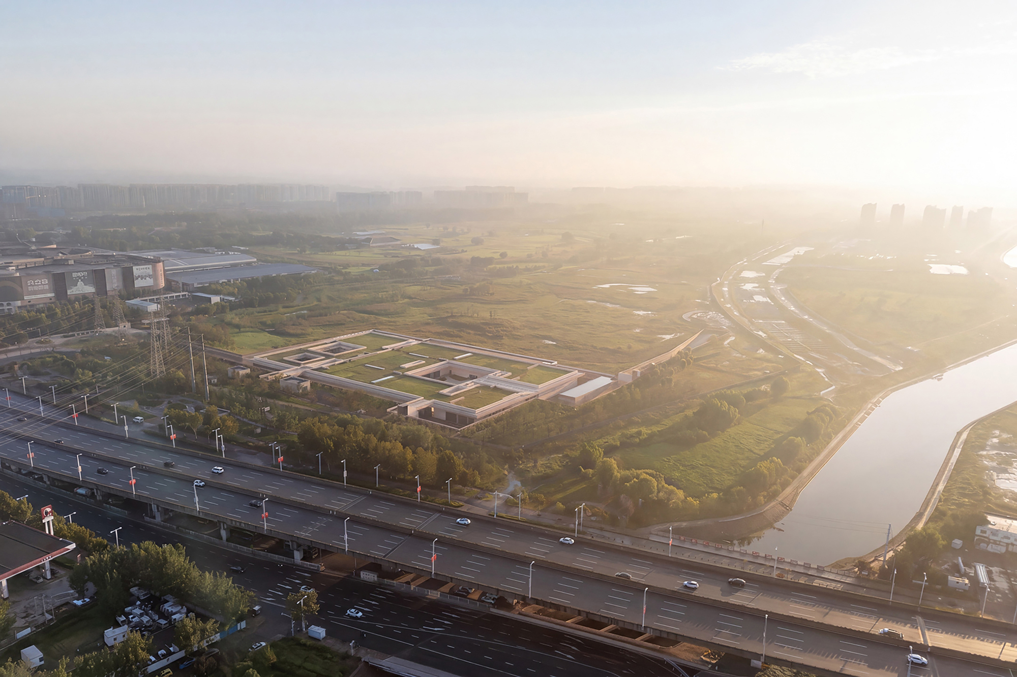 Dahecun National Archaeological Site Park и Dehecun Site Museum / CADG