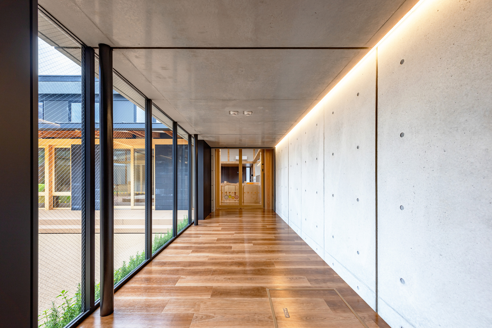 Детский сад Kurashiki Central Hospital Miwa Nursery School / Nikken Sekkei