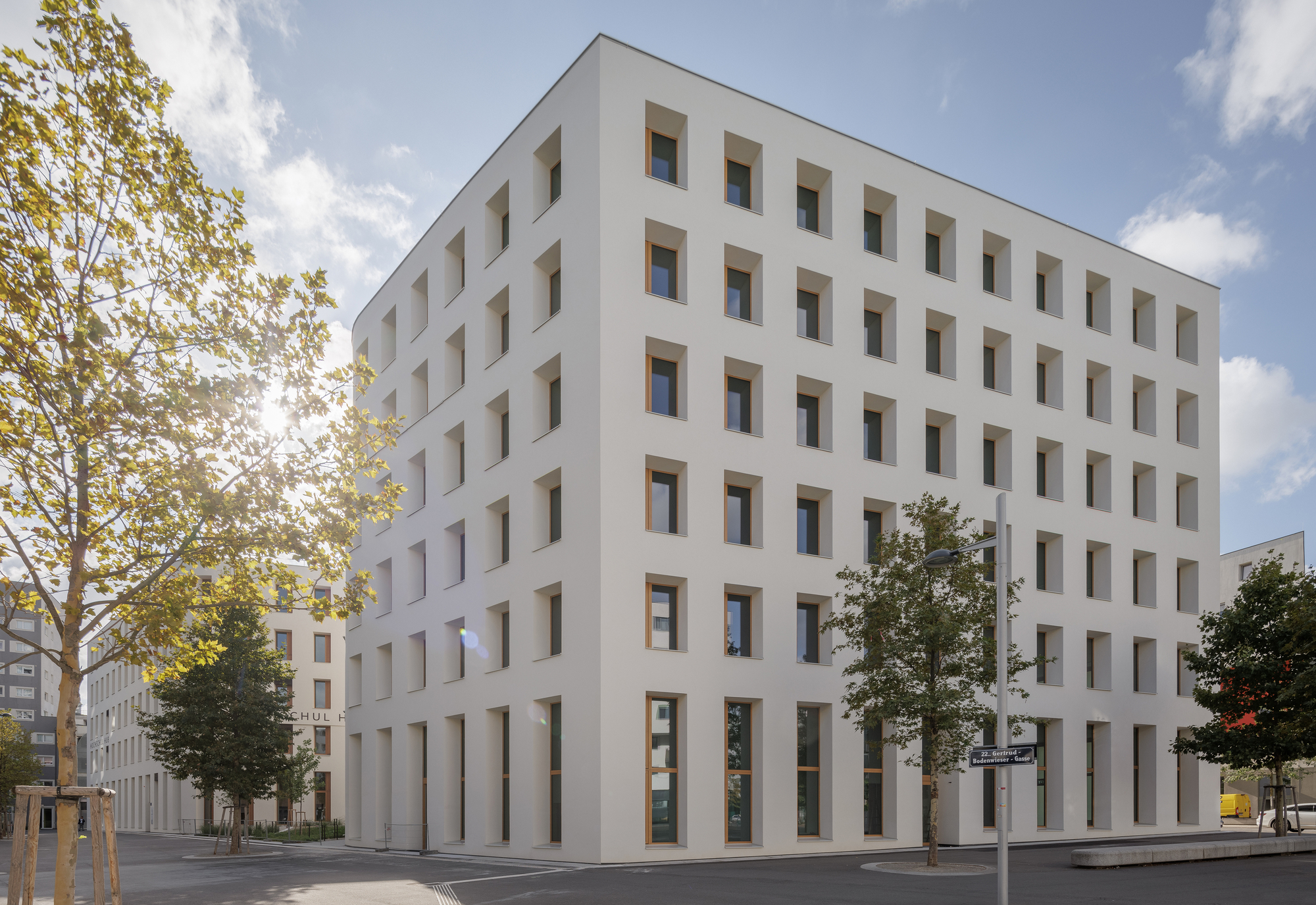 Офисное здание 2226 Robin Seestadt в Вене / Baumschlager Eberle Architekten