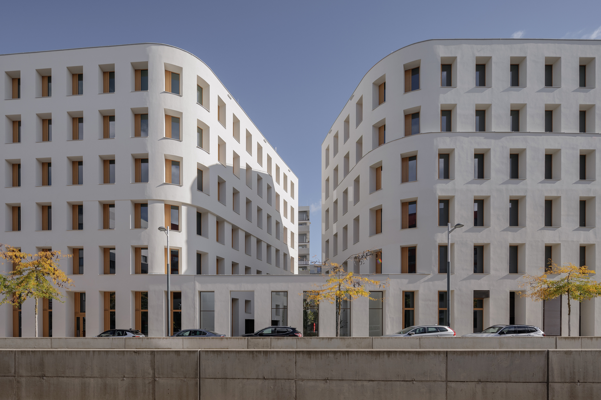 Офисное здание 2226 Robin Seestadt в Вене / Baumschlager Eberle Architekten