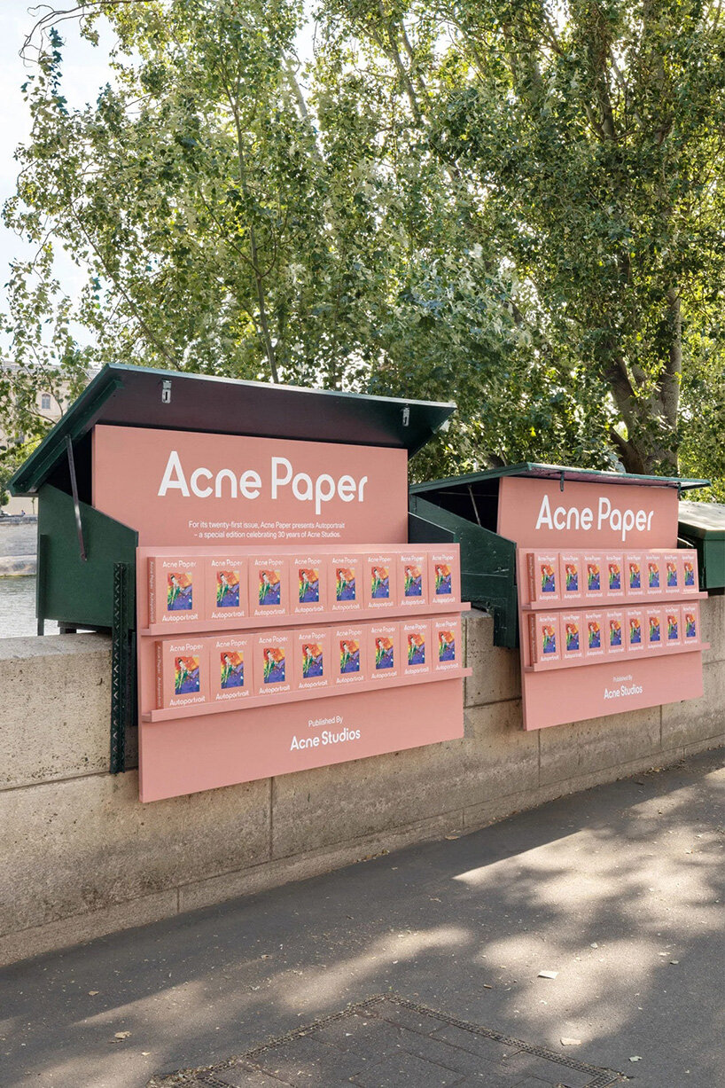 Розовая библиотека Acne Studios в Токио отмечает 30-летие бренда
