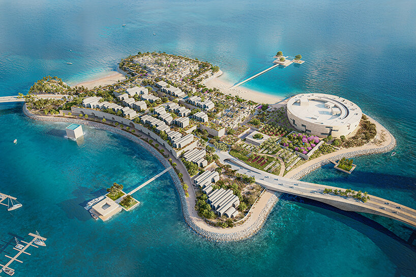 Herzog & de Meuron представили мастерплан Al Maha Island в Катаре