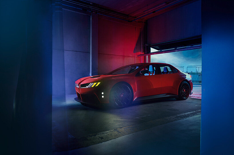 BMW M Concept Neue Klasse: электрический концепт с гоночными мотивами и натуральными материалами
