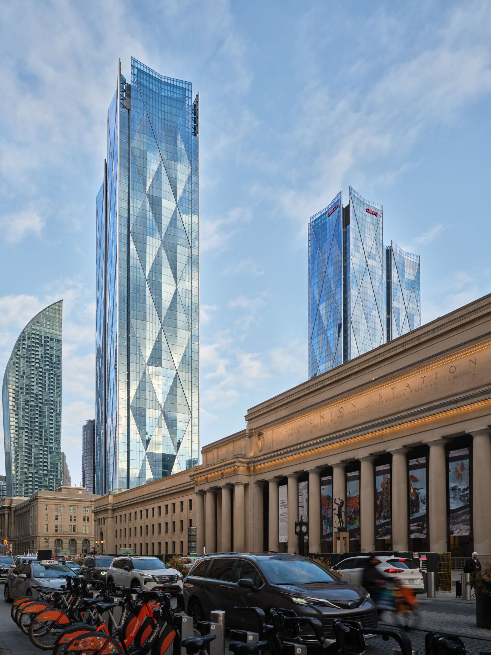 CIBC Square в Торонто: новый городской кампус WilkinsonEyre, связанный с транспортной инфраструктурой