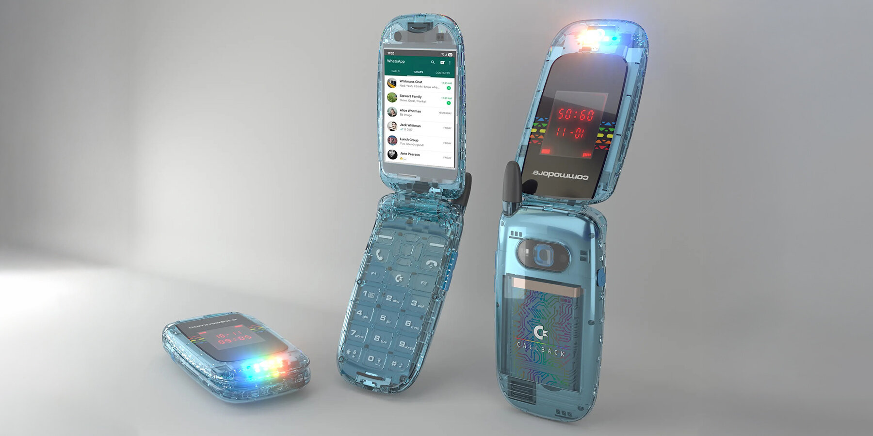 Commodore Callback 8020: раскладушка в духе Y2K с T9, картами и музыкой без соцсетей