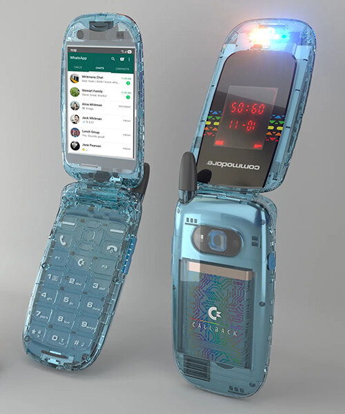 Commodore Callback 8020: раскладушка в духе Y2K с T9, картами и музыкой без соцсетей