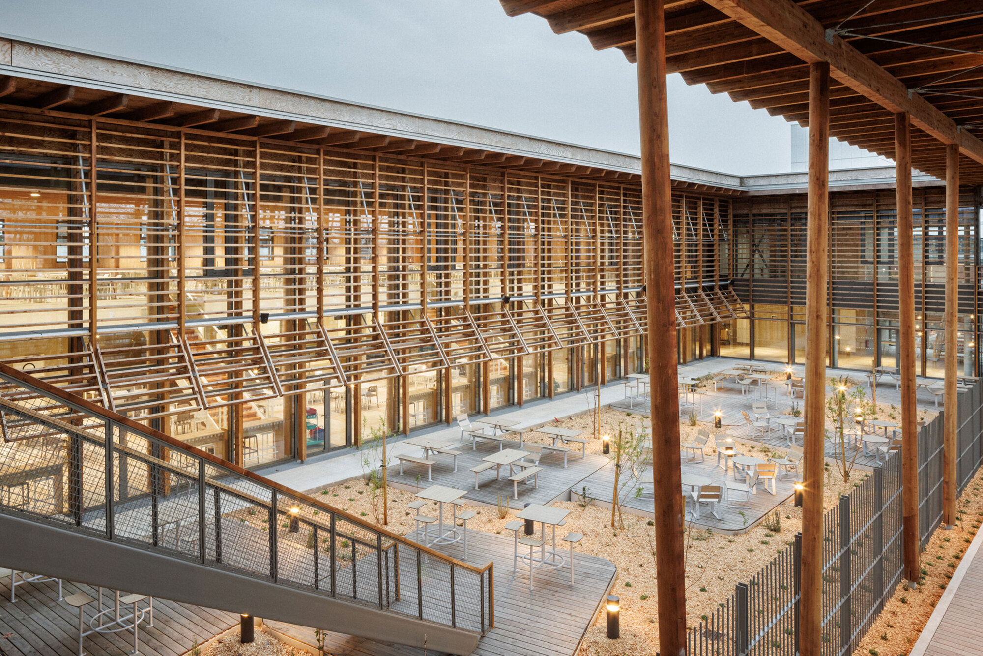 Студенческий ресторан CROUS / BPM Architectes