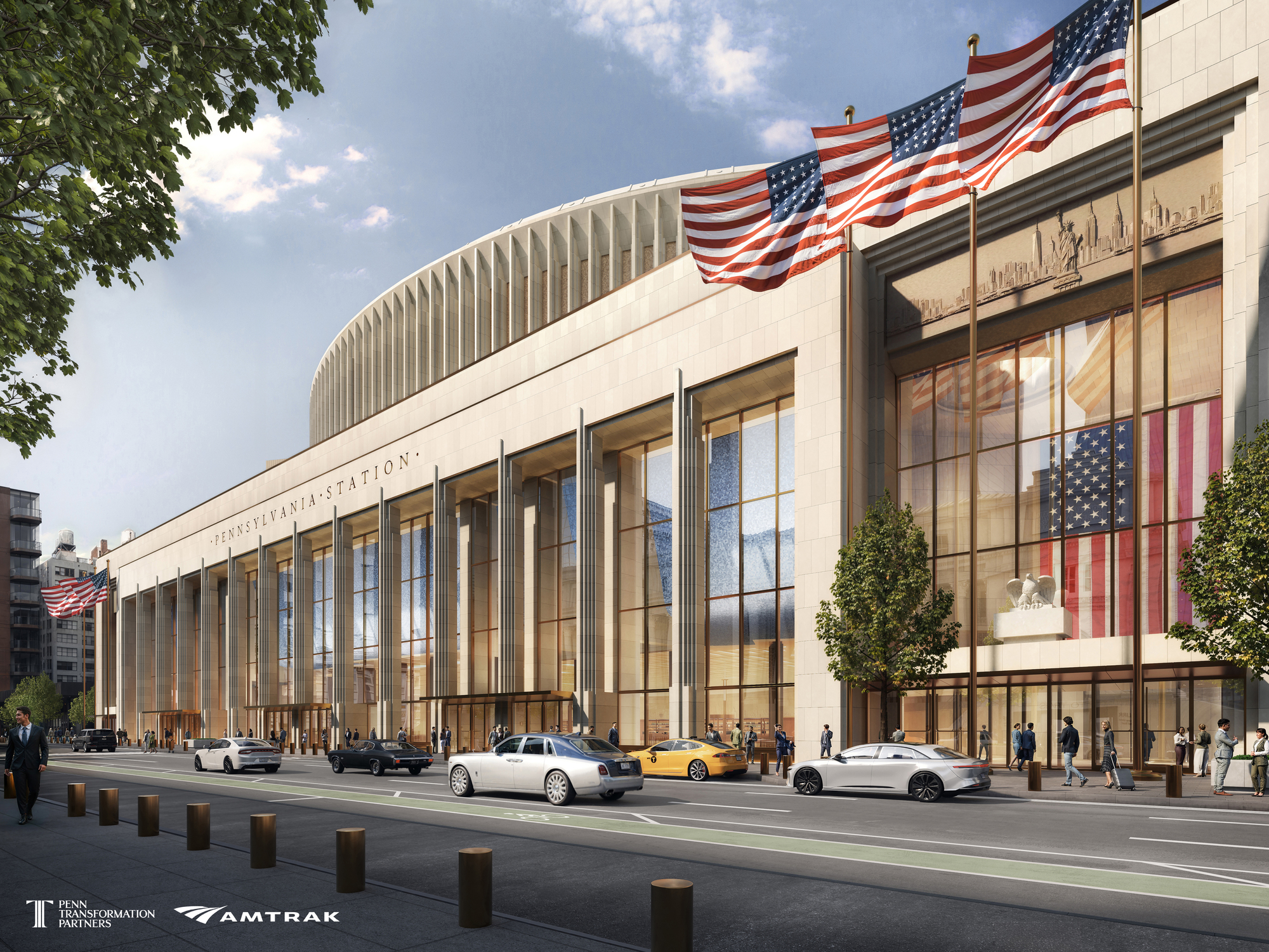 Представлен проект обновления Penn Station в Нью-Йорке от PAU, HNTB и HOK