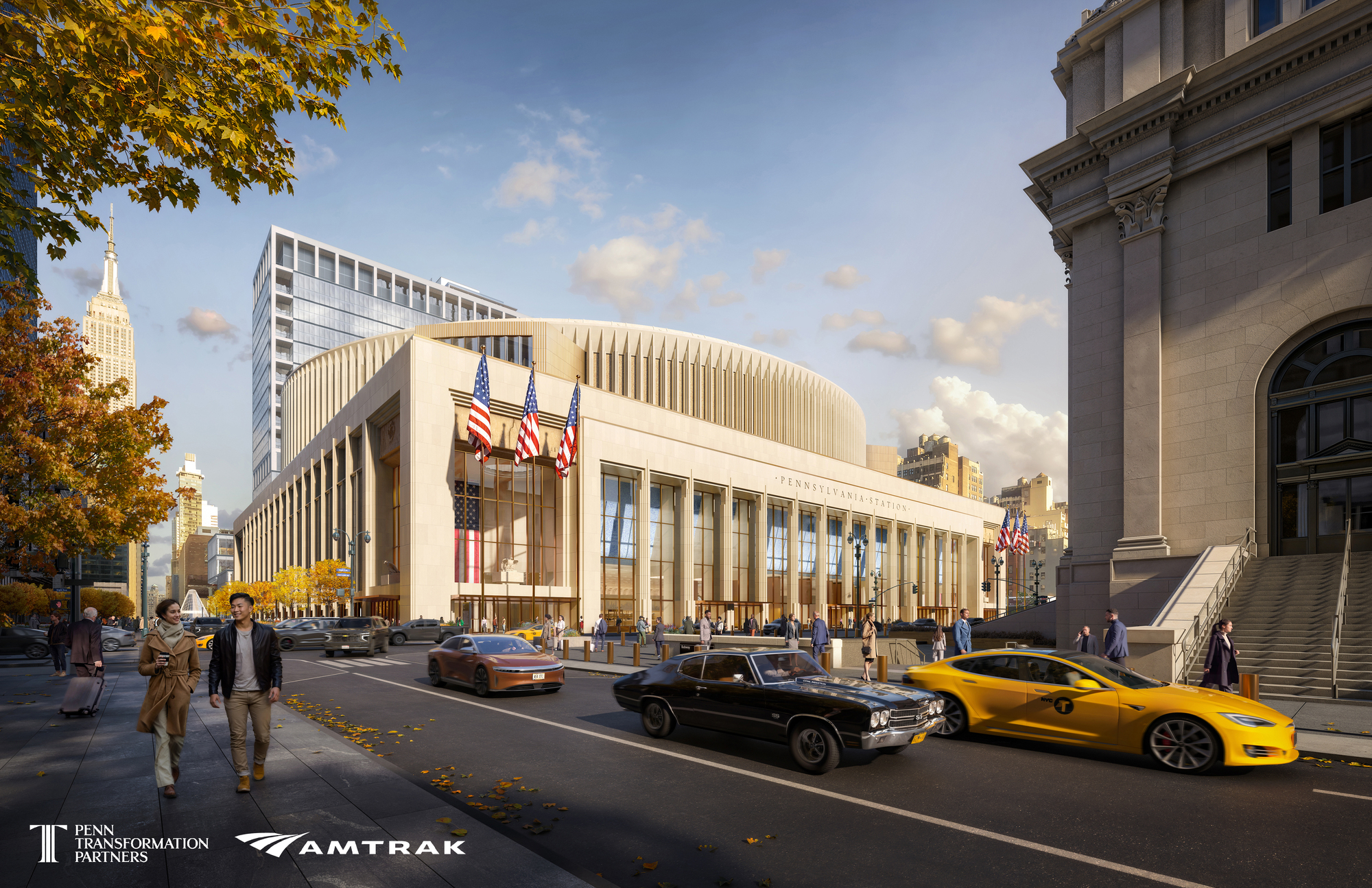Представлен проект обновления Penn Station в Нью-Йорке от PAU, HNTB и HOK