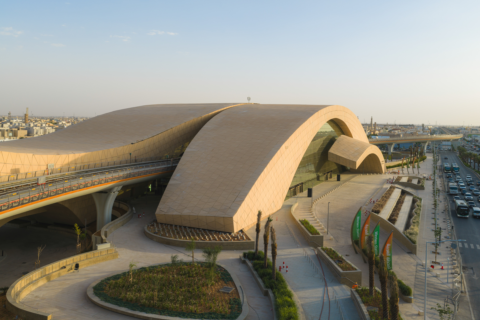 Arriyadh Western Metro Station / Omrania