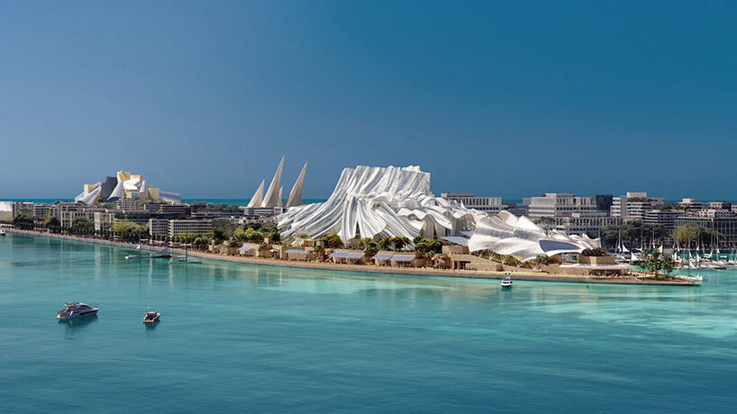 Gehry Partners спроектирует в Абу-Даби новый центр исполнительских искусств рядом с Guggenheim Abu Dhabi