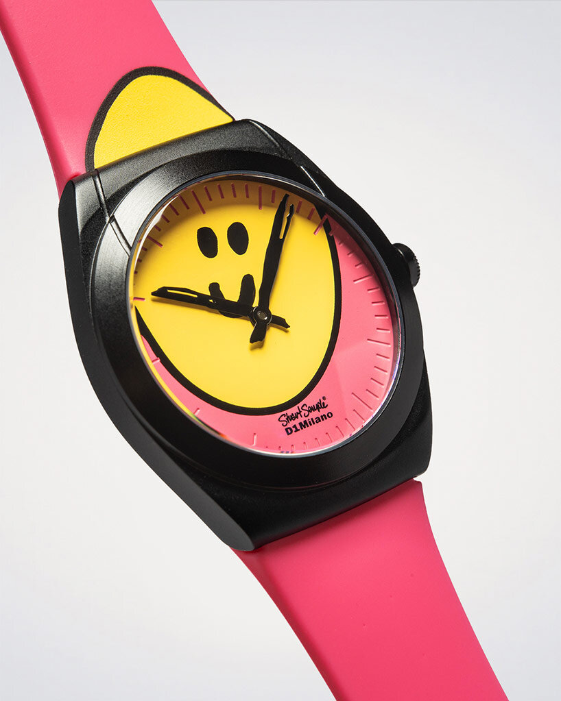 Stuart Semple и D1 Milano выпустили HappyWatch со сжатым смайлом на циферблате