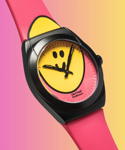Stuart Semple и D1 Milano выпустили HappyWatch со сжатым смайлом на циферблате