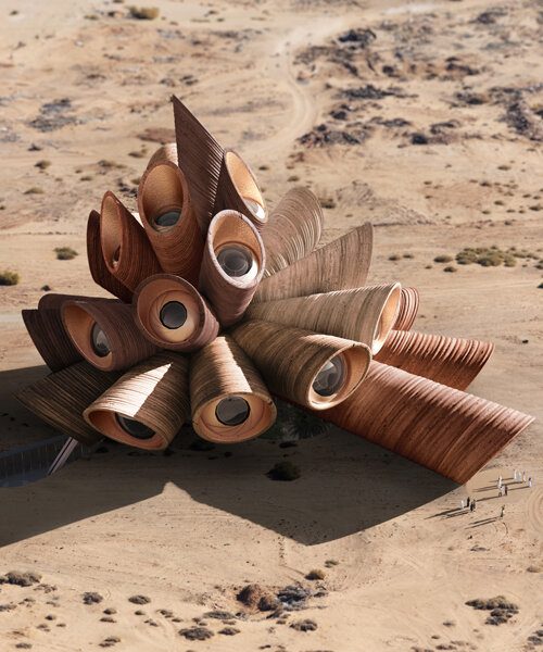 Heatherwick Studio спроектировала астротуристический центр AlUla Manara в пустыне Саудовской Аравии