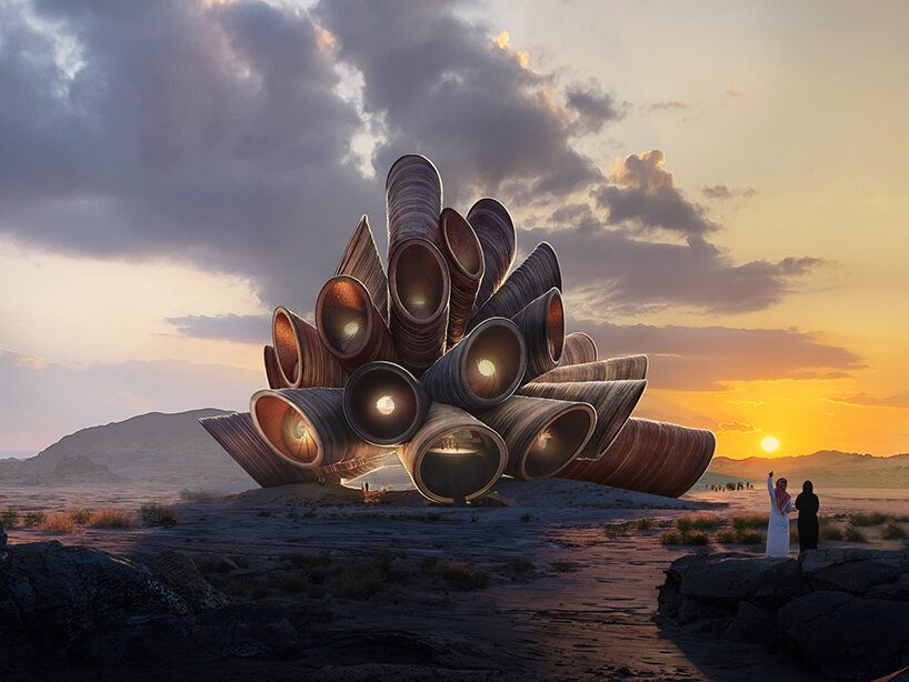 Heatherwick Studio спроектировала астротуристический центр AlUla Manara в пустыне Саудовской Аравии
