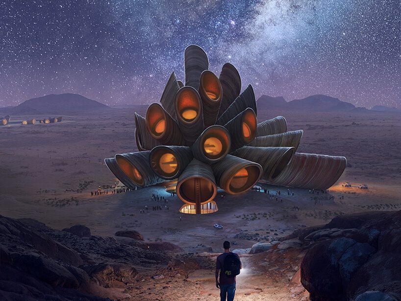 Heatherwick Studio спроектировала астротуристический центр AlUla Manara в пустыне Саудовской Аравии