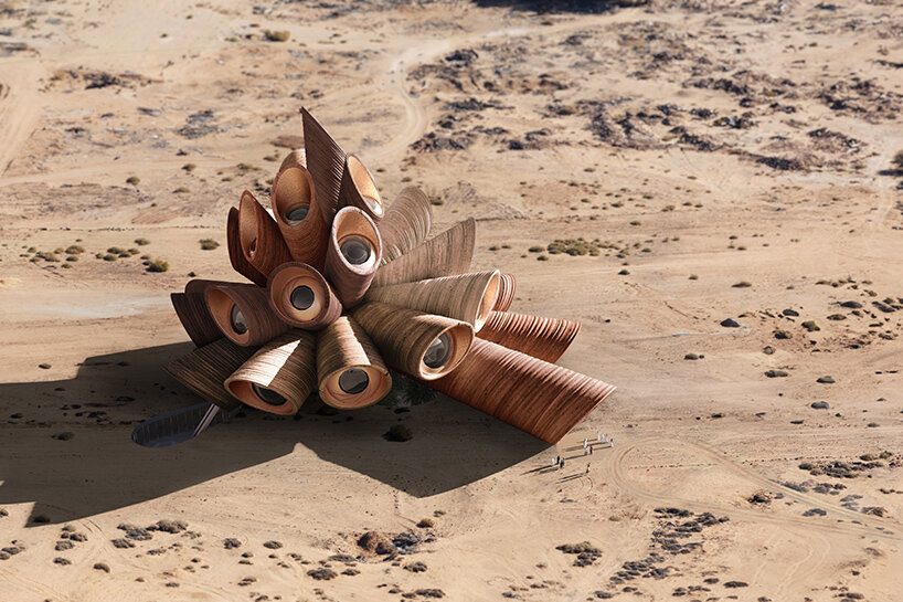 Heatherwick Studio спроектировала астротуристический центр AlUla Manara в пустыне Саудовской Аравии
