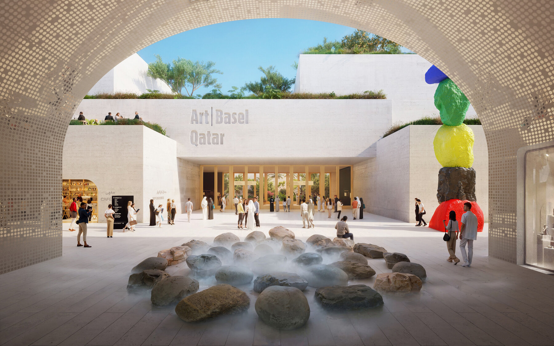 Herzog & de Meuron представили мастерплан Al Maha Island в Катаре