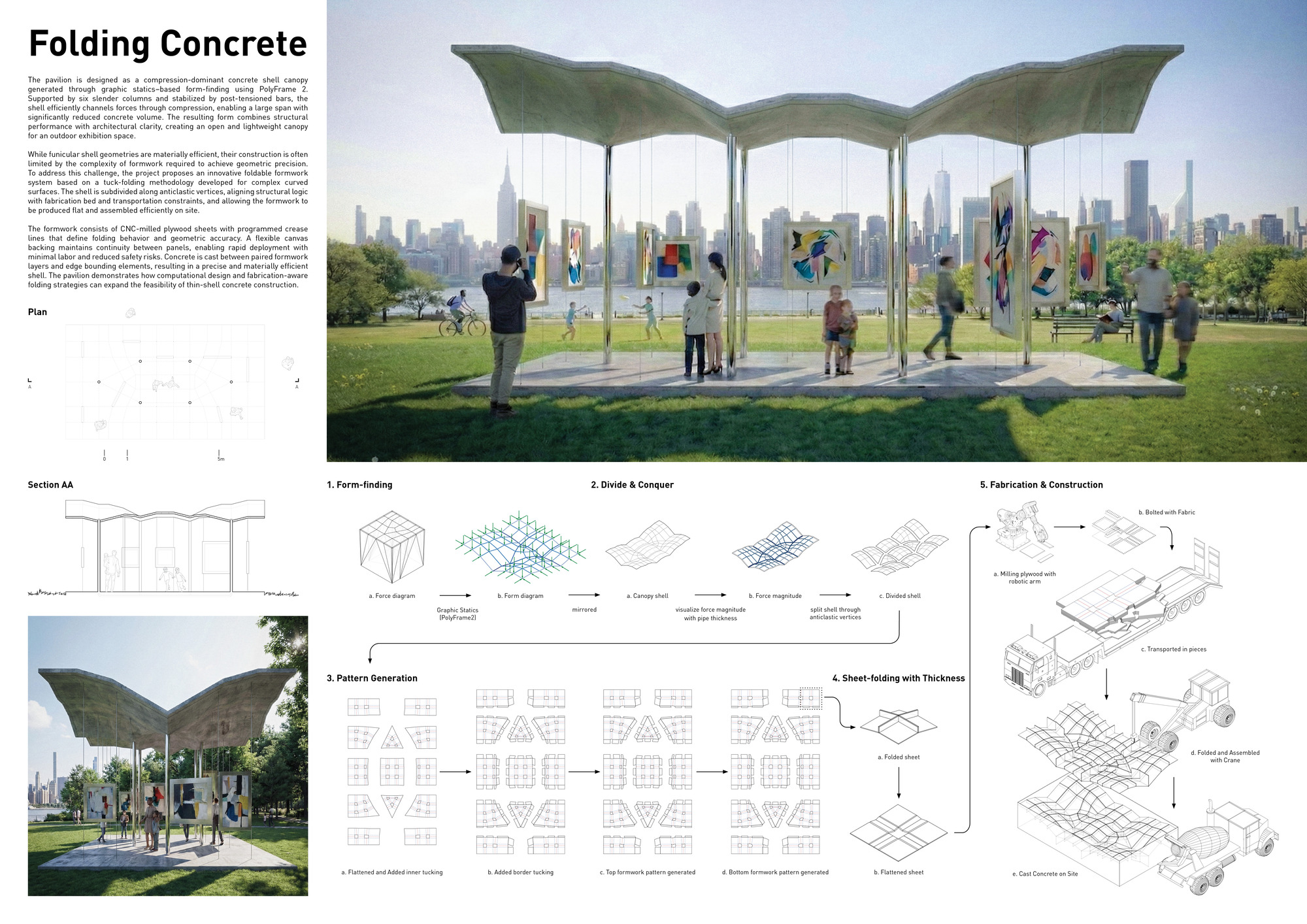 Buildner объявил победителей конкурса Concrete Pavilion: как бетон переосмысляет павильонную архитектуру