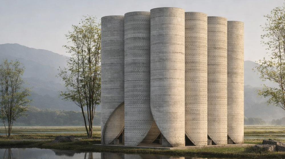 Buildner объявил победителей конкурса Concrete Pavilion: как бетон переосмысляет павильонную архитектуру