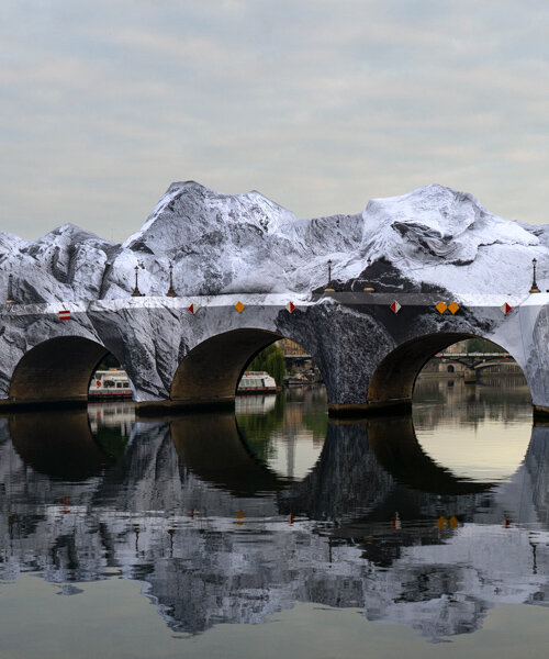 JR открыл «La Caverne du Pont Neuf» — временную «пещеру» над Сенной в Париже