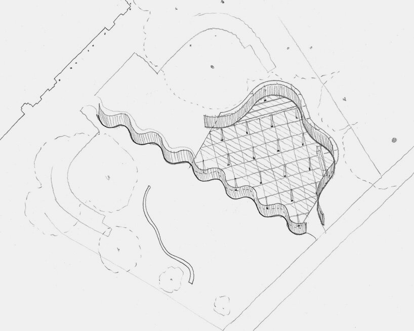 LANZA atelier представила проект «a serpentine» для Serpentine Pavilion 2026 в Лондоне