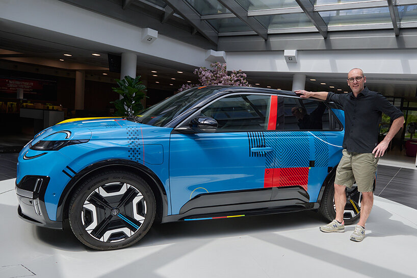 Мarc-André Fauteux превратил Nissan MICRA в «движущийся холст»