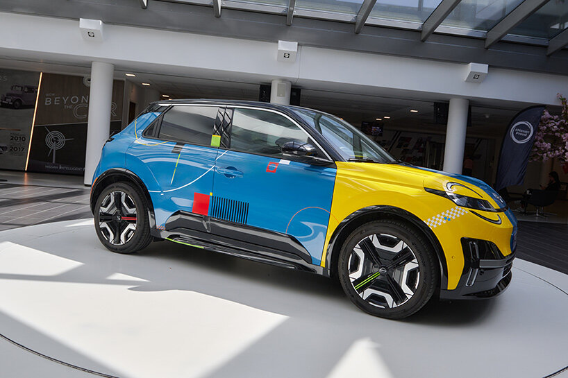 Мarc-André Fauteux превратил Nissan MICRA в «движущийся холст»