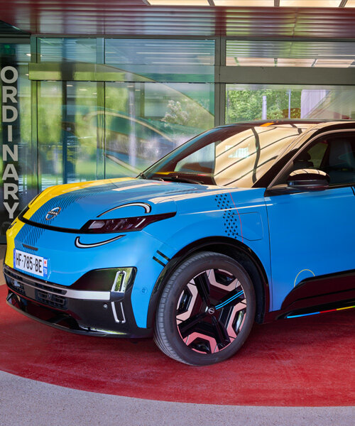 Мarc-André Fauteux превратил Nissan MICRA в «движущийся холст»