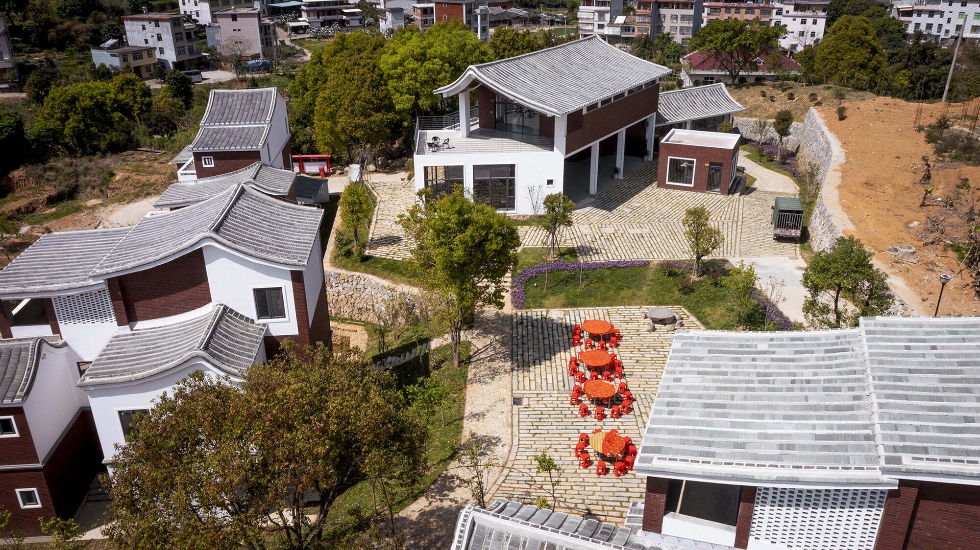 New Era Rural Community в Yongchun County / 3andwich Design / He Wei Studio