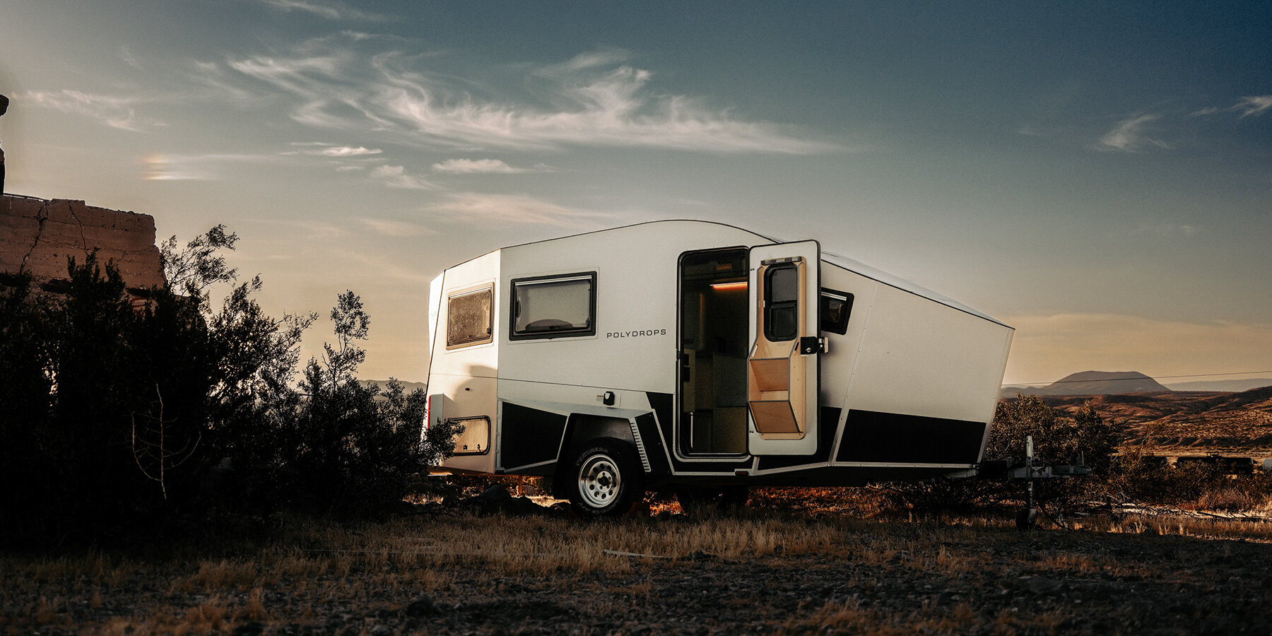 Polydrops P21X: солнечный off-road прицеп для мобильной жизни с акцентом на энергоэффективность