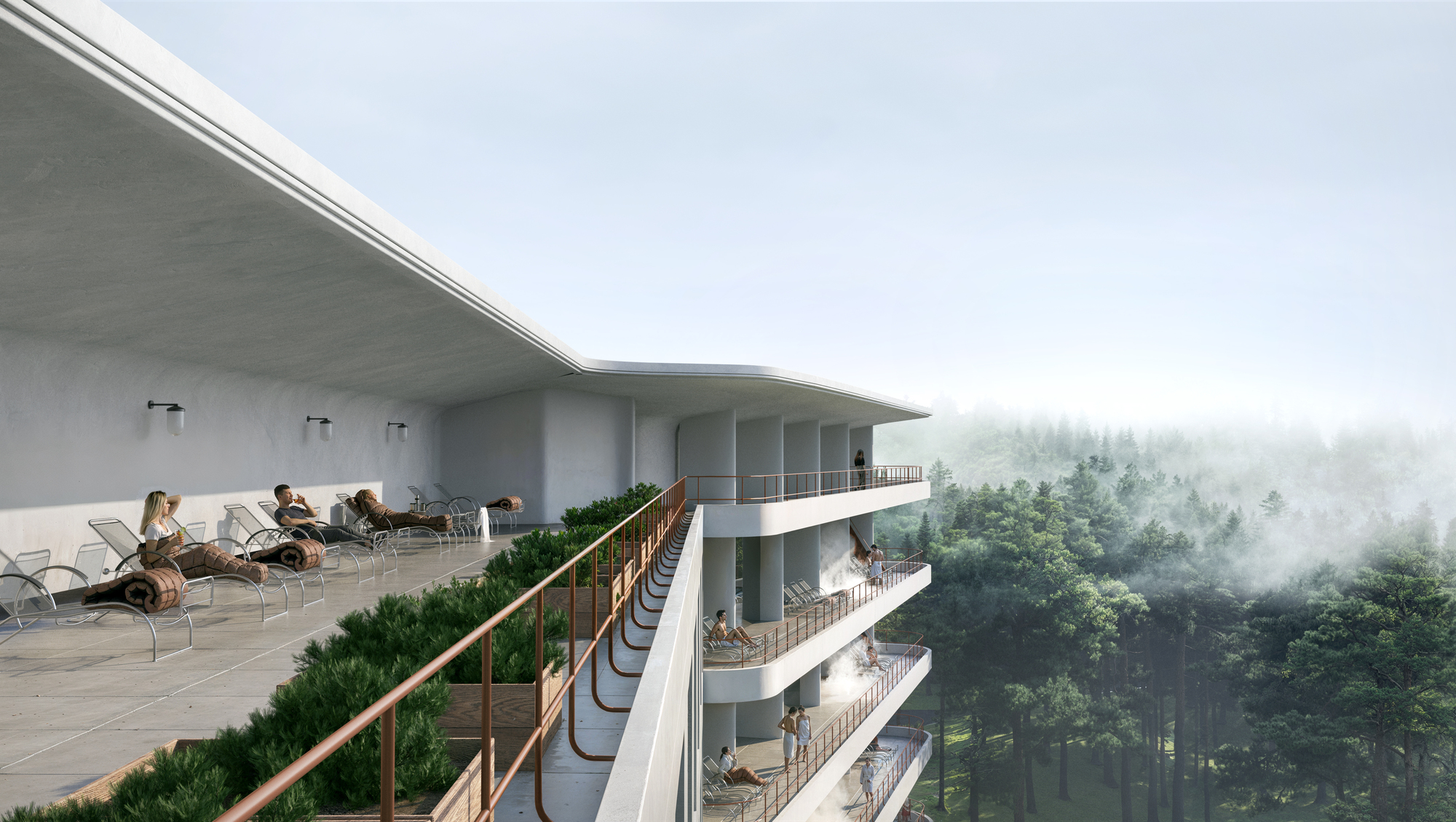 Snøhetta предлагает новое будущее для санатория Паймио Аалто: wellness, культура и бережная адаптация