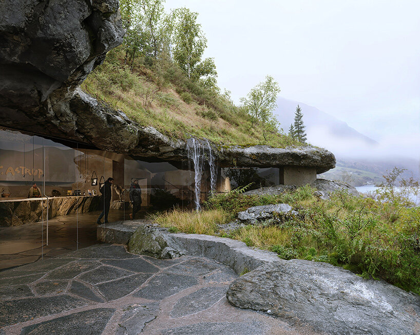 PAX предлагает музей «The Cave», встроенный в фьордовый ландшафт Норвегии