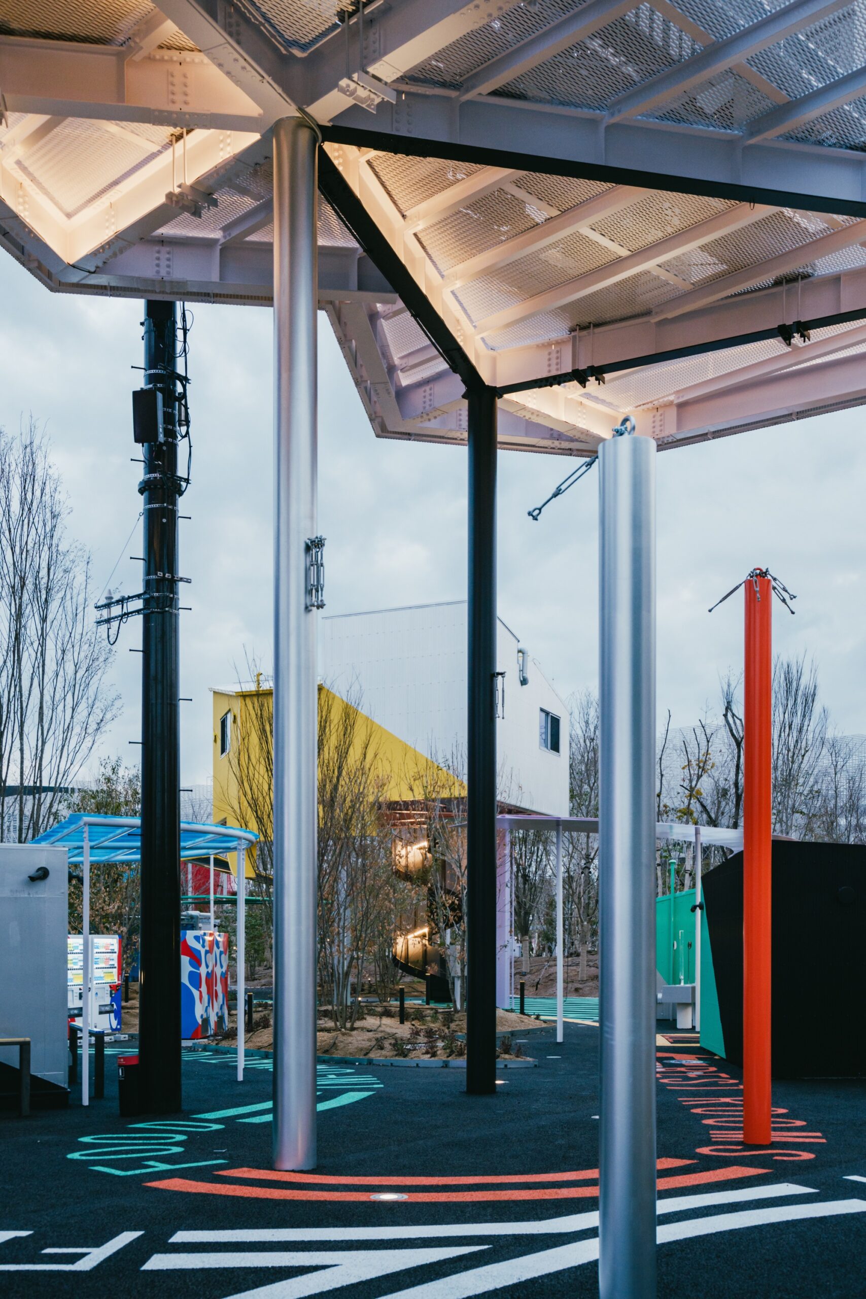 Rest Area 3 на Osaka Expo 2025 / Suzuko Yamada Architects