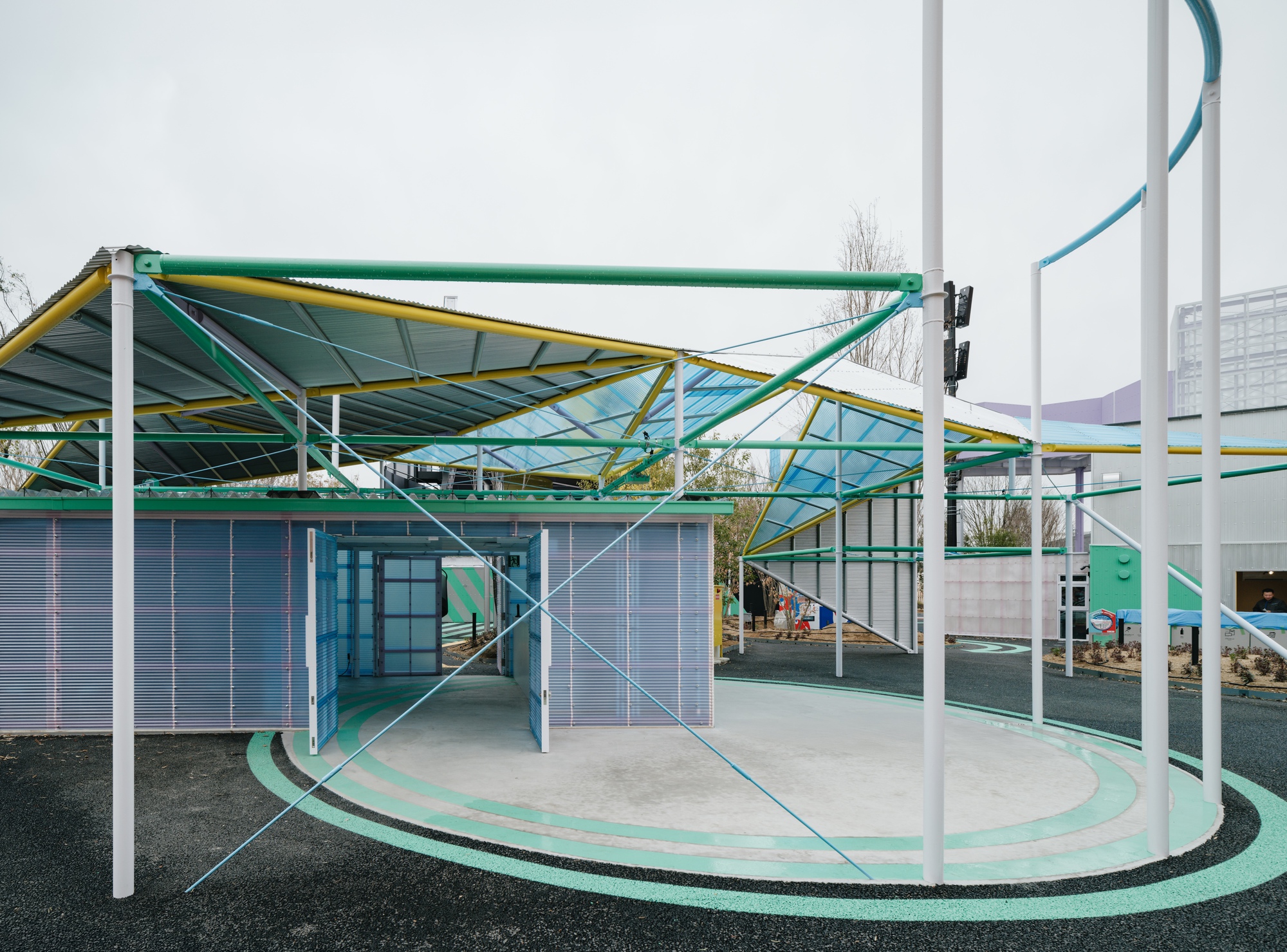 Rest Area 3 на Osaka Expo 2025 / Suzuko Yamada Architects