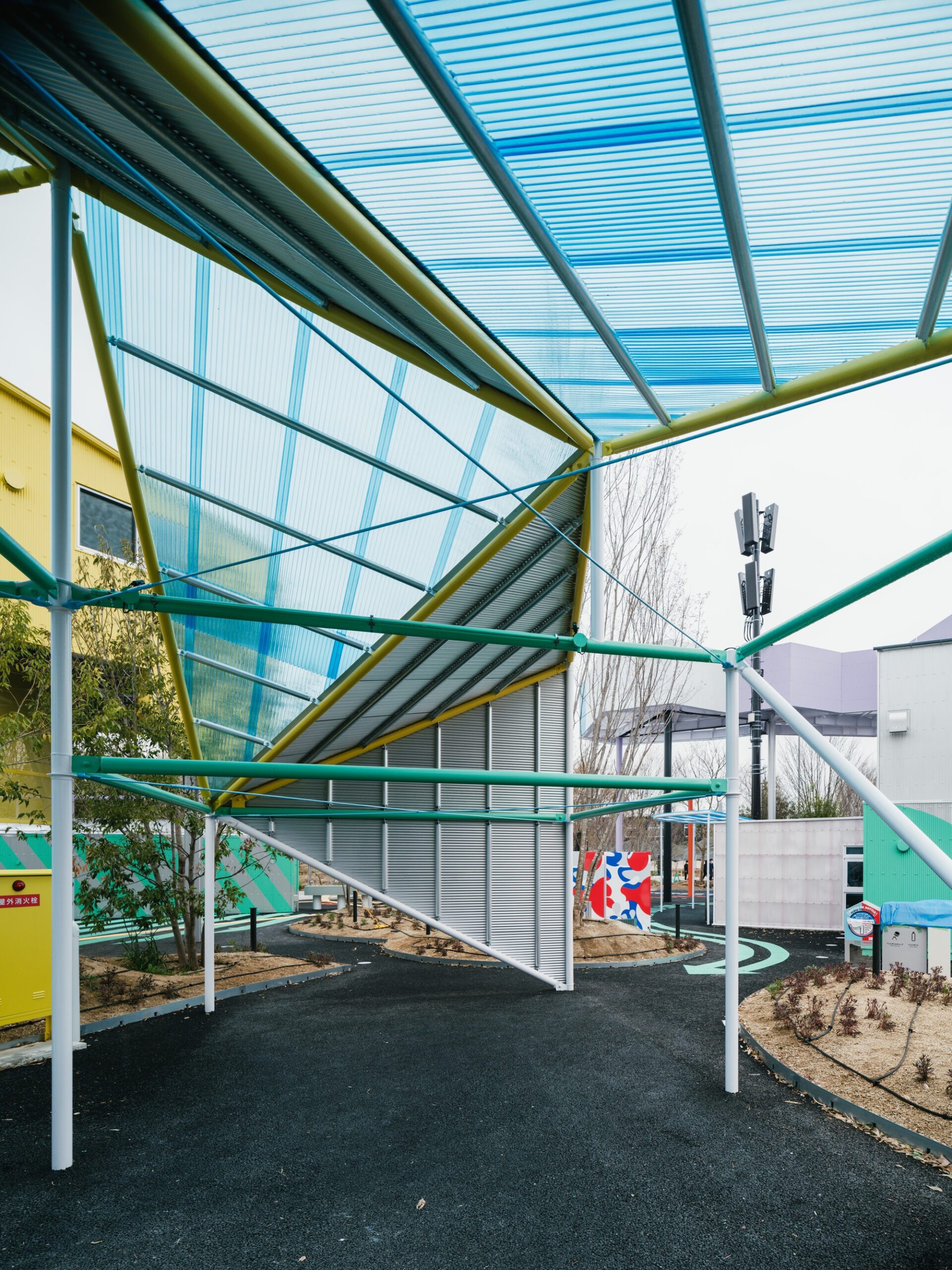 Rest Area 3 на Osaka Expo 2025 / Suzuko Yamada Architects