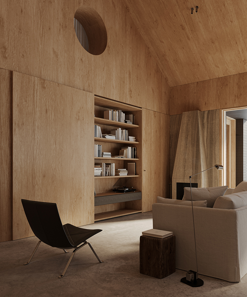 Monolithic Black Timber Retreat открывает виды на Карпаты