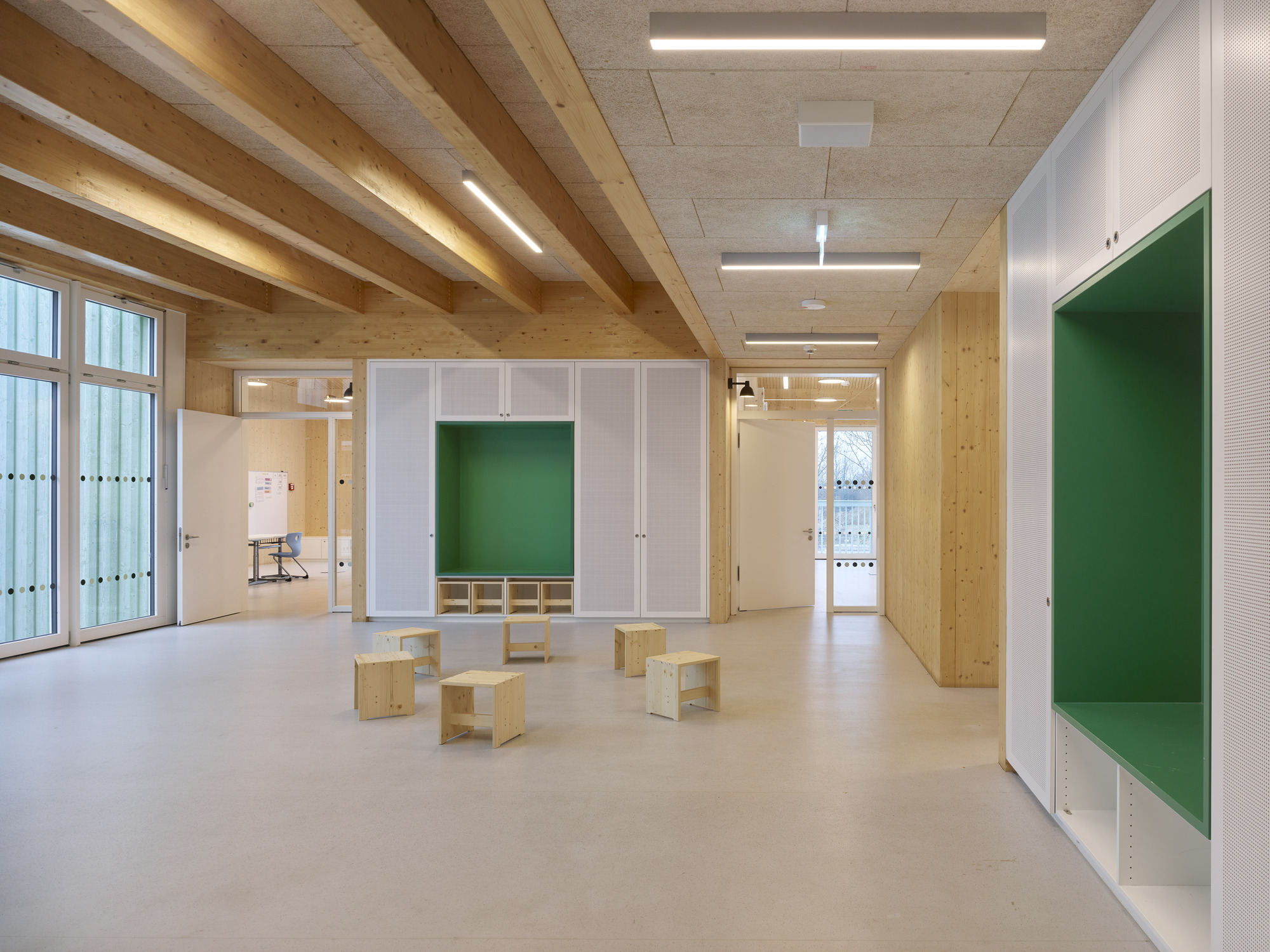 Primary School Franklin / LRO GmbH & Co. KG Freie Architekten BDA