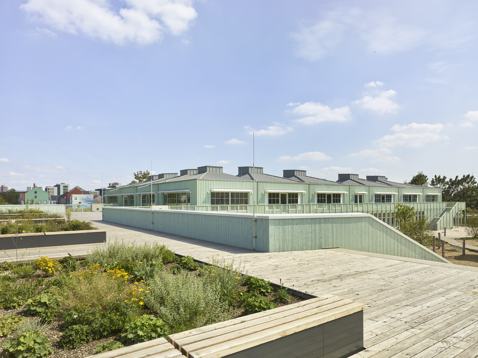 Primary School Franklin / LRO GmbH & Co. KG Freie Architekten BDA