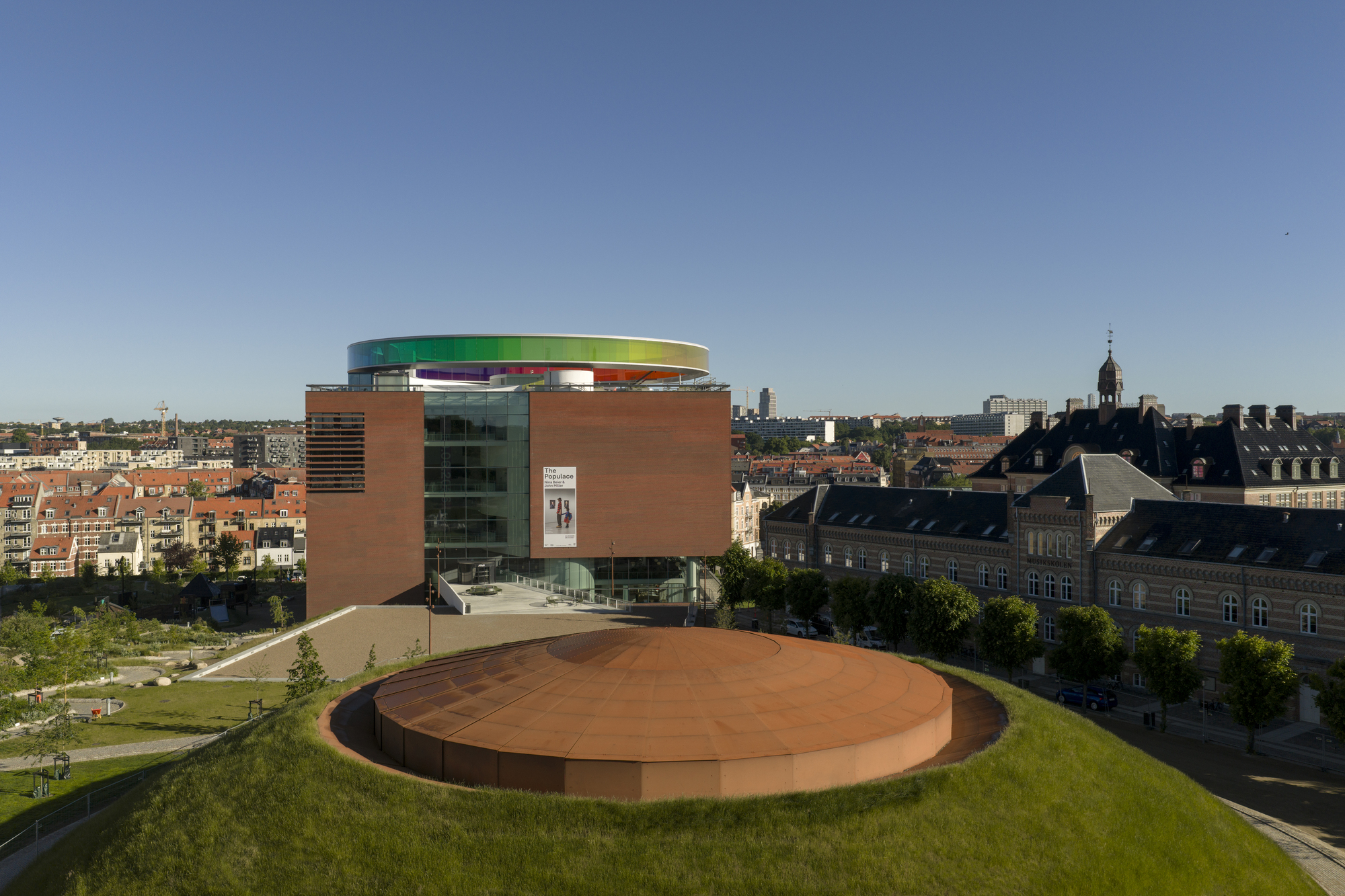 Schmidt Hammer Lassen завершила расширение ARoS с работой James Turrell «As Seen Below – The Dome»