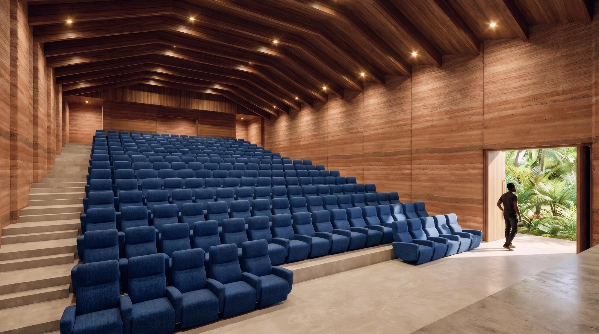 Studio NEiDA спроектировала киноцентр Falcon Cinema в Гане как общественное арт-пространство для африканского кино