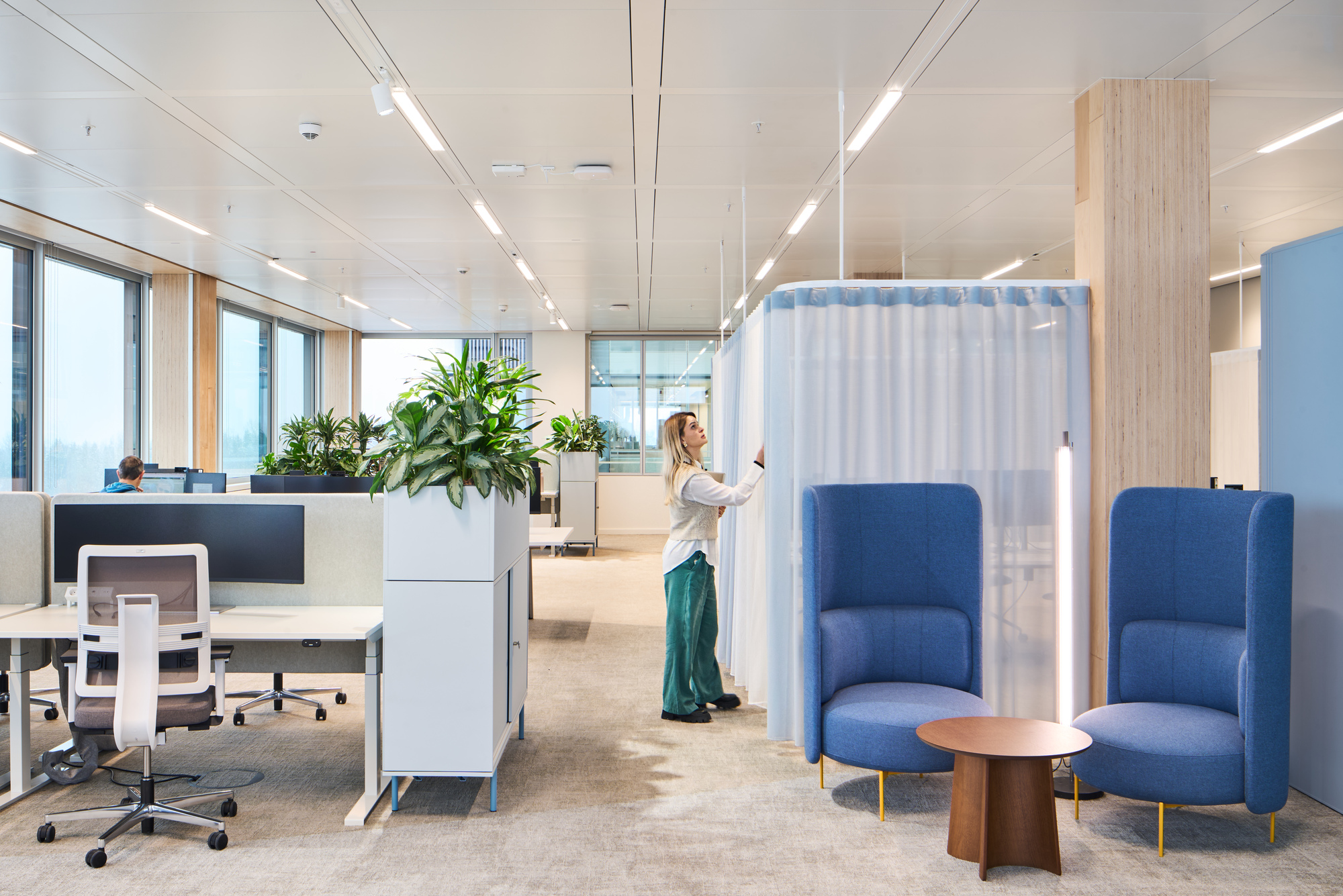 Интерьер Roche Diagnostic Innovation Center / Studio Alexander Fehre