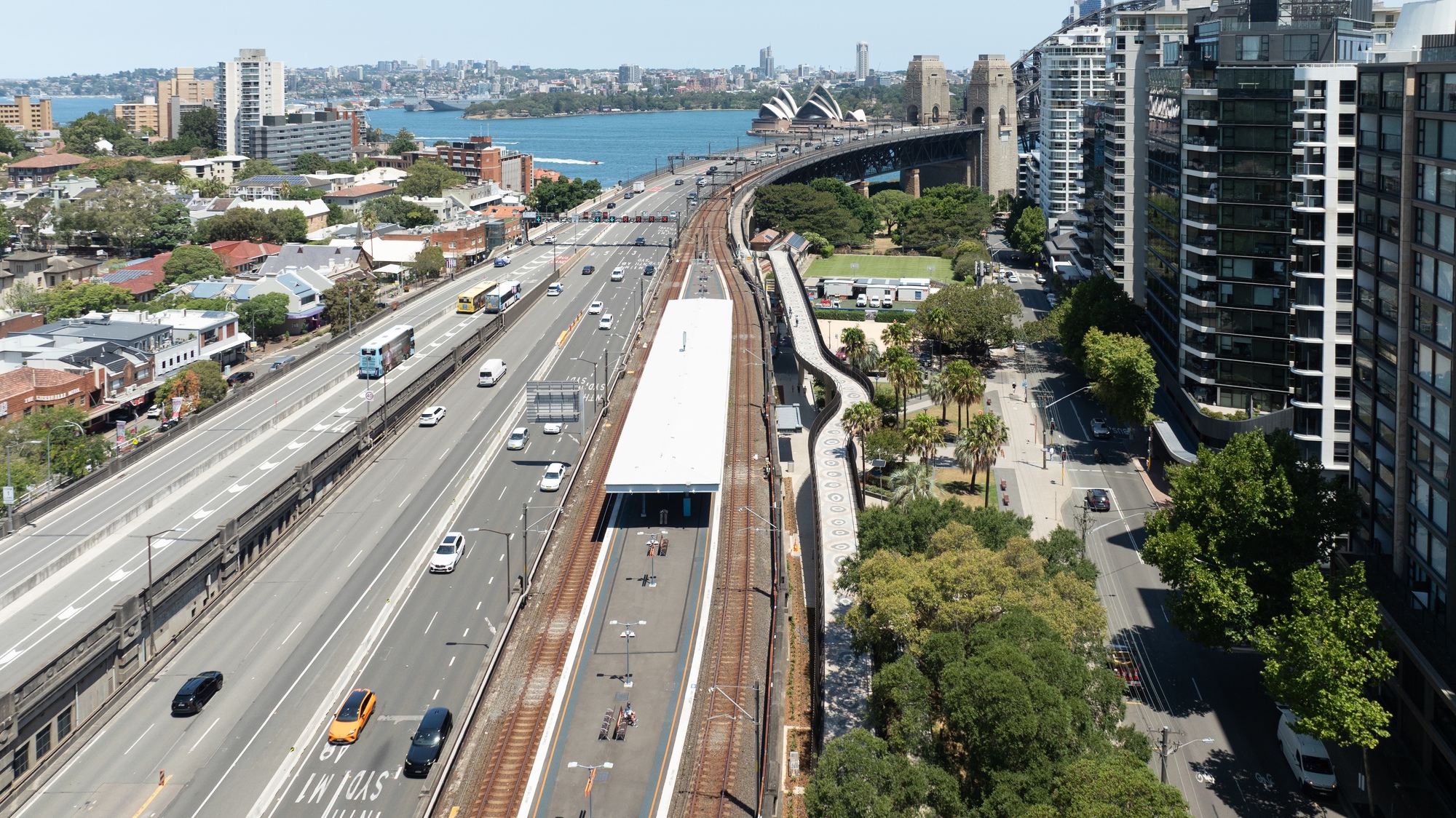 Пандус велодорожки Sydney Harbour Bridge Cycleway Ramp / ASPECT Studios