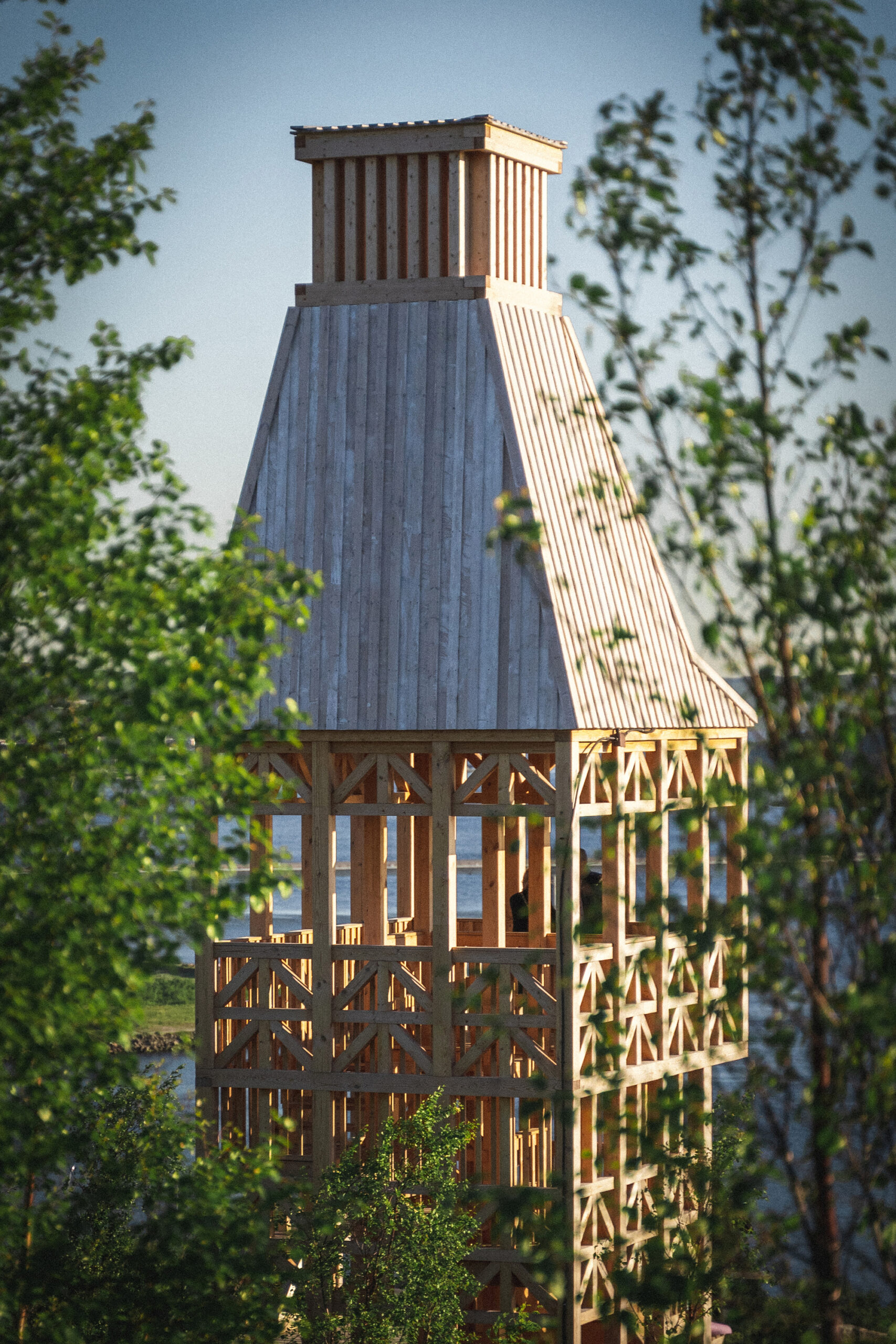 Смотровая площадка у Кольского залива / Evgeny Makarenko’s Timber Architecture Workshop