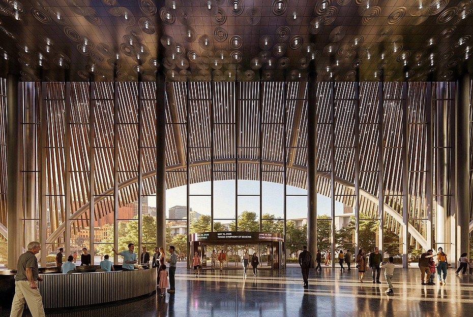 Проект Tennessee Performing Arts Center вид первый