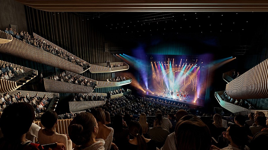 Проект Tennessee Performing Arts Center вид второй