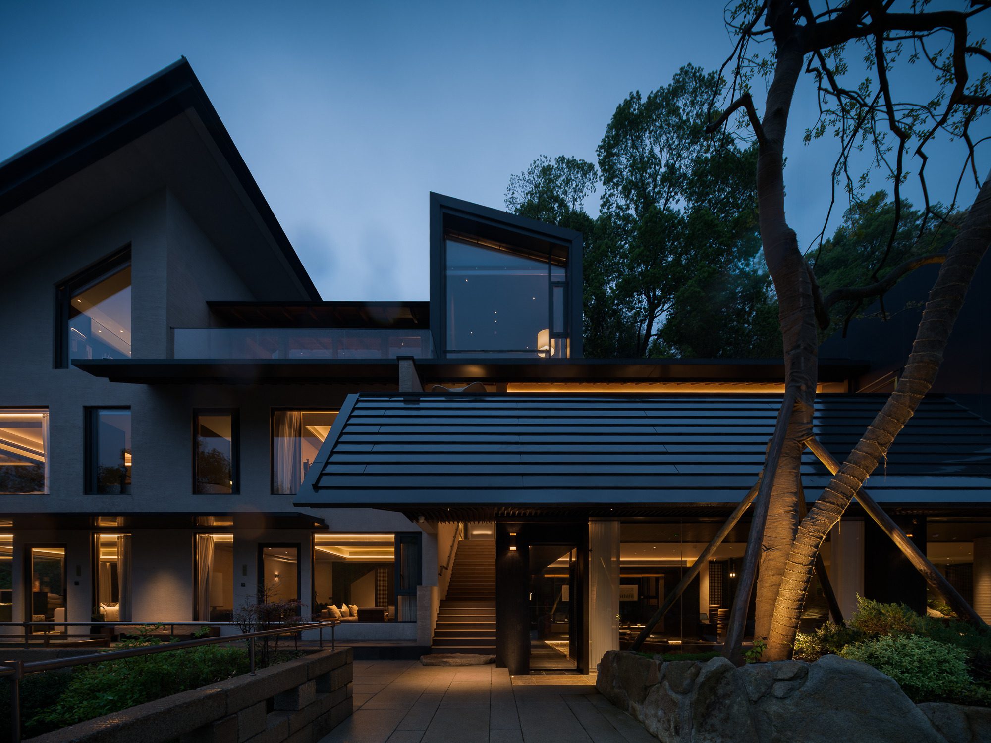Yunxi Valley · Zhouluo / Shuimuyan Space Design