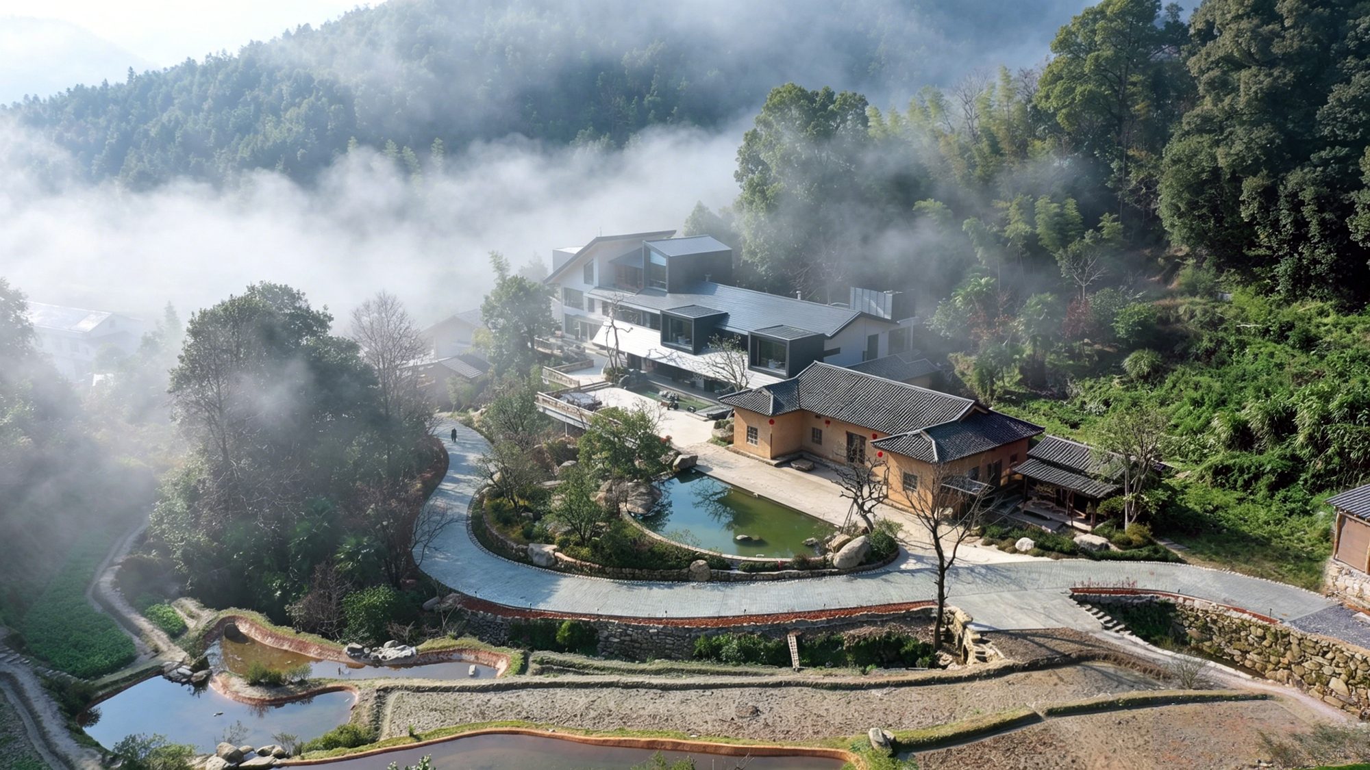 Yunxi Valley · Zhouluo / Shuimuyan Space Design