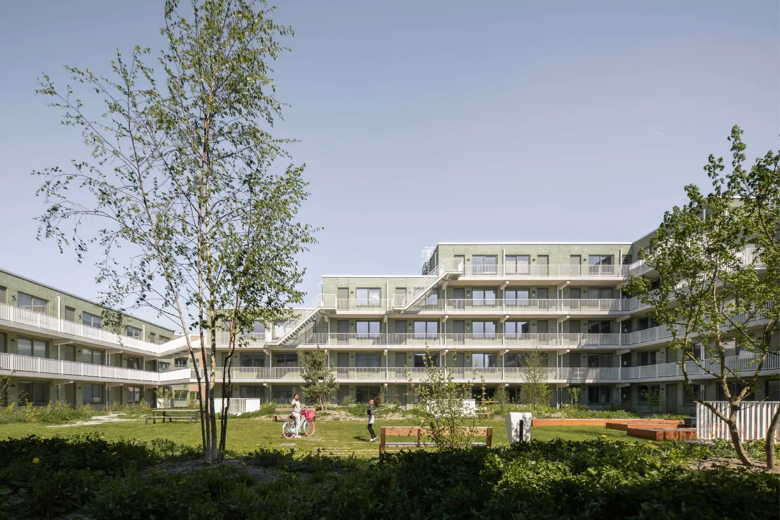 Steenzicht Social Housing / JVST: социальное жильё в Гааге как часть обновления De Zichten