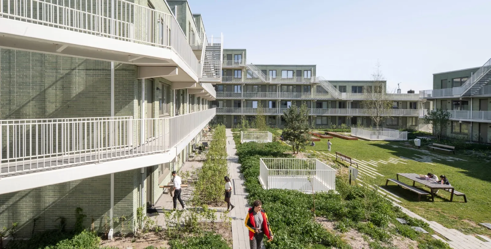 Steenzicht Social Housing / JVST: социальное жильё в Гааге как часть обновления De Zichten
